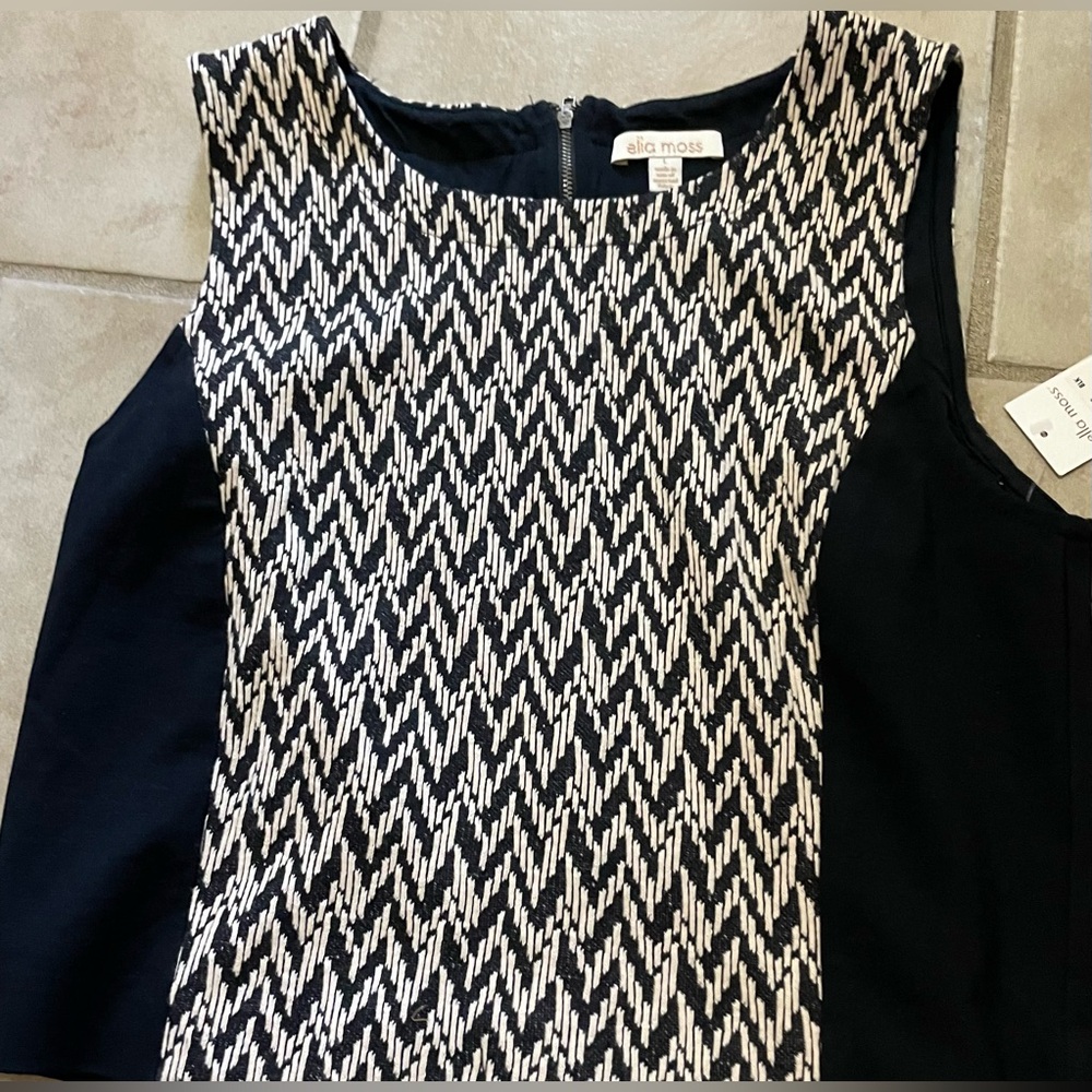 Ella Moss Cropped Zip Up Top, Size Large, New With Tags, Made In The USA